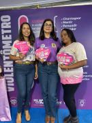 Equipes do Neam distribuíram materiais informativos, tiraram dúvidas e destacaram a rede de proteção no município