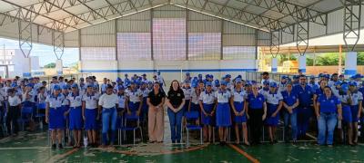 Polícia Civil participa de ação educativa sobre violência nas escolas