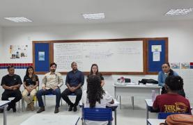 O encontro foi permeado por diálogo, troca de experiências e orientação