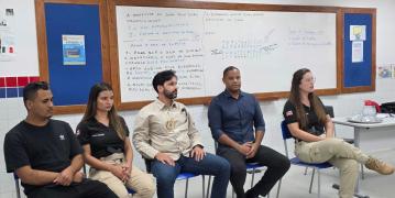 O encontro foi permeado por diálogo, troca de experiências e orientação