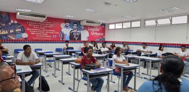 O encontro foi permeado por diálogo, troca de experiências e orientação