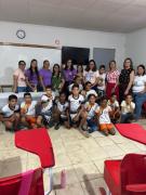 O encontro debateu temas como o papel da mulher no mercado de trabalho e o Maio Laranja, campanha de combate ao abuso e à exploração sexual de crianças e adolescentes