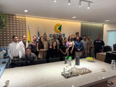 O encontro contou com a participação da Polícia Civil e proporcionou aos alunos a experiência de conhecer diferentes áreas profissionais