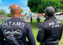 Atividade reuniu policiais da 5ª COORPIN e militares do 31º BPM em ciclo de instruções promovido pelo BPATAMO