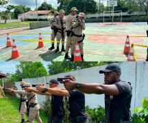 Atividade reuniu policiais da 5ª COORPIN e militares do 31º BPM em ciclo de instruções promovido pelo BPATAMO