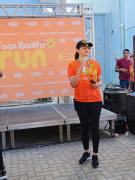 O evento reuniu cerca de 600 pessoas, com percurso entre a Praça Mário Dourado Sobrinho e a Avenida Santos Lopes
