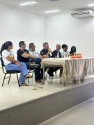 Durante o encontro, foram debatidas estratégias de prevenção, acolhimento às vítimas, fortalecimento das denúncias e conscientização da população