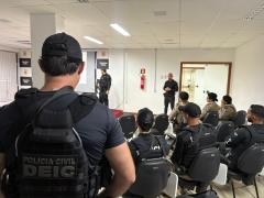 A ação da PCBA buscou dá cumprimento a mandados de prisão contra investigados por homicídio, roubo, tráfico de armas e estupro