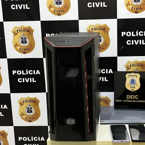 Computador apreendido