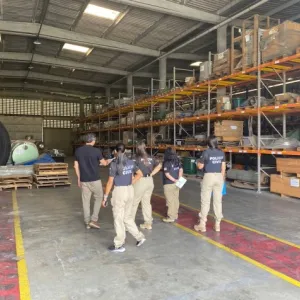 Policiais em operação