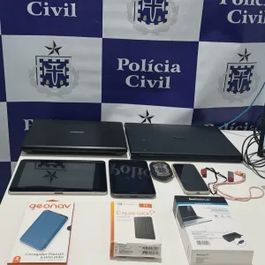 Material eletrônico apresentado