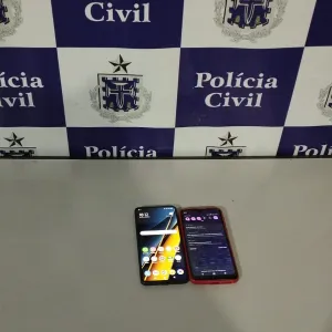 Celulares apreendidos