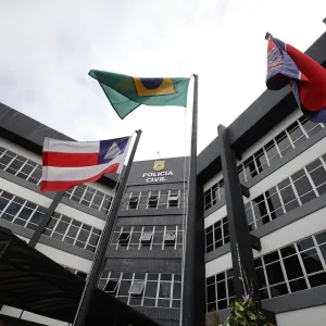 Sede do DHPP onde funciona a Delegacia de Proteção à Pessoa