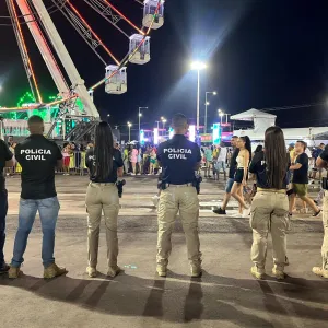 Policia Civil no Festival da Virada