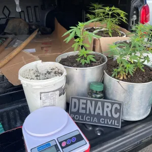 Laboratório de drogas é desativado em Sete de Abril durante a Operação Proteger