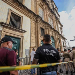 Ocorrência foi registrada na Igreja de São Francisco