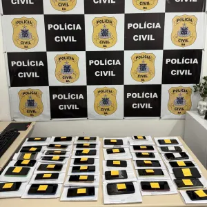 Os aparelhos foram furtados ou roubados nos últimos quatro meses 