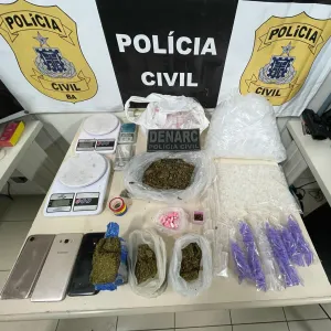 Drogas que seriam comercializadas no Carnaval foram apreendidas em Ondina