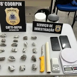 Diligências estão sendo realizadas para identificar o proprietário dos entorpecentes