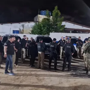 A ação contou com o apoio da Polícia Militar