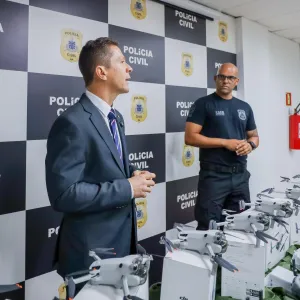 Operações da Polícia Civil serão reforçadas com utilização de drones