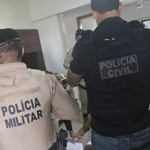 Polícia Civil e Militar em ação