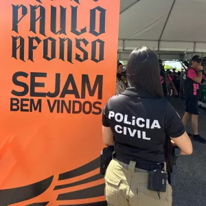 Ação integrou campanha de prevenção à violência contra a mulher durante evento que reúne motociclistas de todo o país