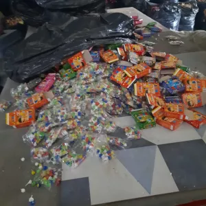 Operação integrada apreende toneladas de insumos explosivos e fogos de artifício