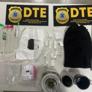 Homem é preso em flagrante por tráfico de drogas em Feira de Santana