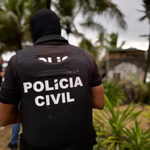 Policiais em ação