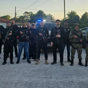 Na ação, foram apreendidas armas, dinheiro, celulares e 174 galos utilizados em rinhas