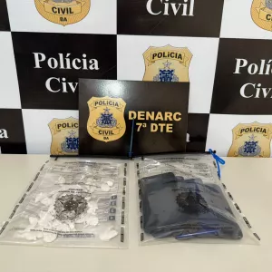 Operação Narke 5 prende um homem e uma mulher pelo crime de tráfico de drogas em Juazeiro