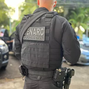 Policial em ação