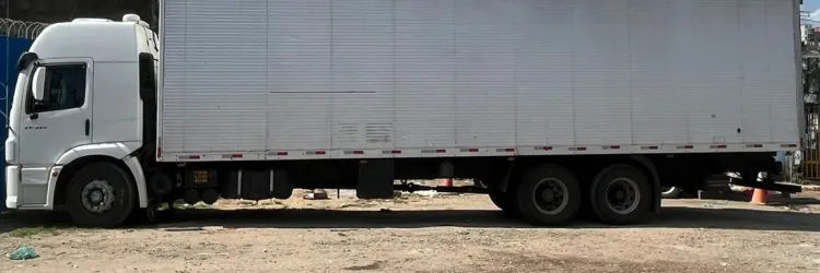 Caminhão recuperado pela PCBA