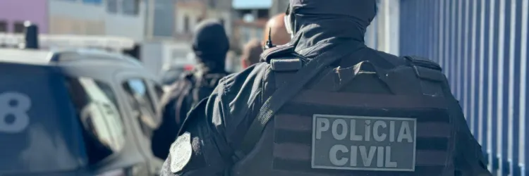 Policial Civil em ação