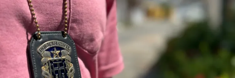 Distintivo no Policial Civil