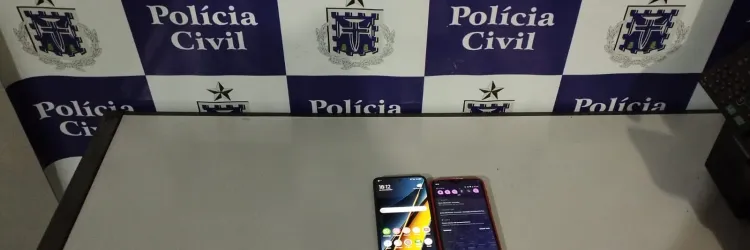 Celulares apreendidos