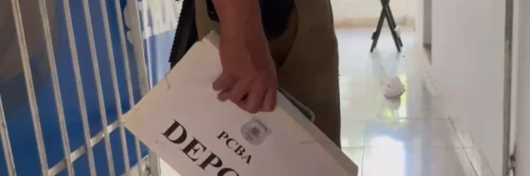 Na foto, policial da DEPOM