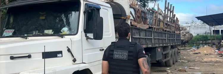 Policial do Draco na operação