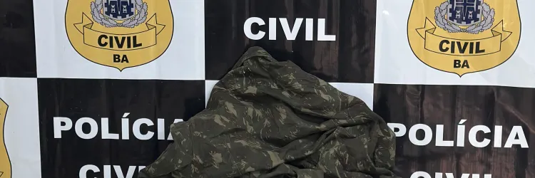 Materiais apreendidos