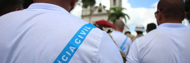 Polícia Civil na Lavagem do Bonfim