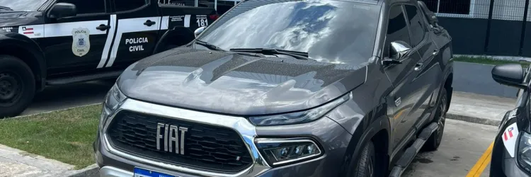 O veículo foi localizado em um ferro velho na Estrada Cia/Aeroporto