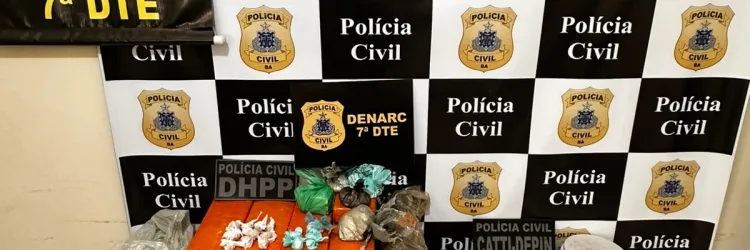 Dois mandados de prisão foram cumpridos e duas pessoas autuadas em flagrante