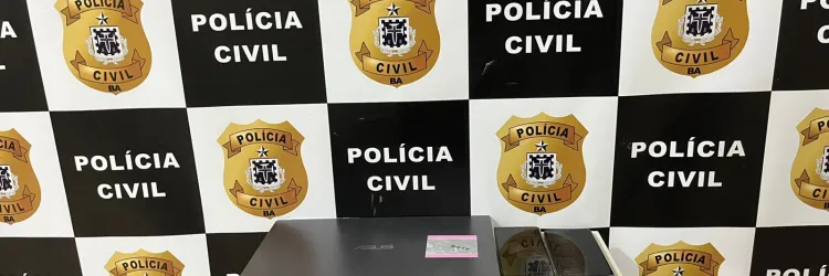 Materiais apreendidos