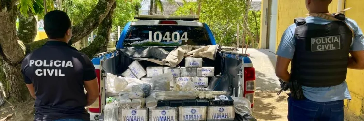 Polícia Civil incinera 175 quilos de drogas em Santo Antônio de Jesus