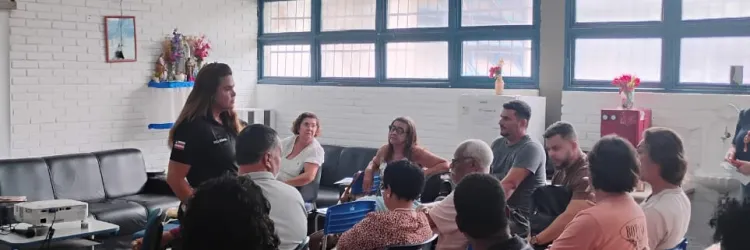 Agentes reforçam importância da integração entre a polícia e os alunos