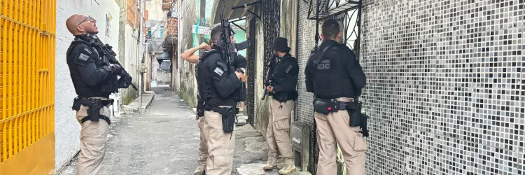 Polícia Civil prende 13 pessoas durante a Operação Tela Fria