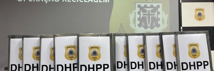 Operação Reciclagem desarticula grupo investigado por vários homicídios