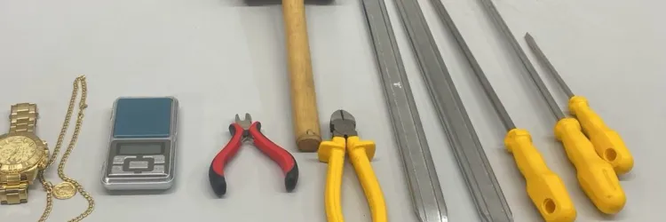Materiais destinados a arrombamentos foram apreendidos