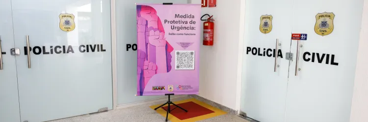No estado, 7 Delegacias Especializadas de Atendimento à Mulher (DEAMs) funcionam 24 horas para garantir agilidade no atendimento às vítimas